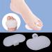 Forefoot Metatarsal Gel Pad Cushions - Sichun White Insole Toe Loop for Foot Pain Relief | International Shipping - Buy Online on GoSupps.com