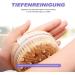 Buy Dry Brush Set - 2 Natural Bristle Body Brushes for Exfoliating & Lymphatic Massage | International Shipping - Buy Online on GoSupps.com