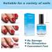 Buy Gel Nail Polish Remover 2 Pack - Non-Irritating Ultra-Powerful with Cuticle Pusher & Scraper | International Shipping Available - Buy Online on GoSupps.com