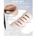 Liquid Eyebrow Pen Professional Lift and Snatch Brow Tint Pen-1PCS Thin Precision Water Eyebrow Pencil Eyeliner Pen Longlasting Waterproof & Smudge-proof Eyebrow Filler for Women Eye Makeup-04Coffee Brown - Buy Online on GoSupps.com