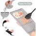 Coomazy Leak Mat Dog Set - 3 Silicone Spatula & Brush Slow Feeder Accessories for Dog Swimming & Fur Care (15x25cm) - Black Gray & Beige - Buy Online on GoSupps.com
