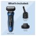 Braun Series 6 Electric Shaver for Men - 6172cc Wet & Dry Turbo & Gentle Modes Foil Shaver | 3 Piece Set - International Shipping Available - Buy Online on GoSupps.com