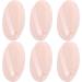 GOTH 6Pcs Round Velour Powder Puff Set for Face Makeup - Washable & Soft Cosmetic Pads - Buy Online on GoSupps.com