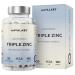 Zinc 25mg + Vitamine C - 3 Formes: Zinc Bisglycinate Picolinate Monomethionine Triple Zn Complement Alimentaire Haute Puissance Formule Spectre Complet - 180 Gelules