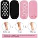 Moisturizing Gel Socks Moisturizing Socks with Spa Gel for Moisturizing Vitamin and Essential Oils Infused Gel Socks for Women Repair Dry Cracked Skins Softens Feet (2 Pairs Black+Pink) - Buy Online on GoSupps.com