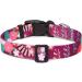 Buy Mercano Adjustable Dog Collar - Soft Nylon Comfort & Durable Pattern for Small to Medium Dogs & Cats (L Colorful Flowers) - Buy Online on GoSupps.com