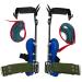 Litong 2 Pack Tree Climbing Gears, Adjustable Tree Climbing Spikes with Harness Belt and Non-Slip Pedal, 304 Stainless Steel Tree Climbing Tool for Picking Fruit, Outdoor Sports.