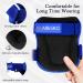 Kids Protective Gear Set - Blue Medium (7-14Years) for Scooter, Skateboard, Bicycle - Knee Pads, Elbow Pads, Wrist Guards - AresKo Youth 6 in 1 Set - Buy Online on GoSupps.com