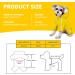 Dog Raincoat Waterproof with Leg Adjustable Dog Rain Jacket with Reflective Strips Harness Hole Lightweight Dogs Waterproof Coat Jacket Dog Rain Poncho for Dogs Puppies (Large) - Buy Online on GoSupps.com