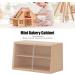 Dollhouse Cake Cabinet Perfect Match Fine Polishing Makeover Mini Bakery Cabinet Great DIY Crafts to Think About Wood Color - Buy Online on GoSupps.com