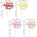 24 Pack Happy Mother's Day Cupcake Toppers with Glitter Hollow Heart Love Mother Best Mom Cupcake Food Picks Women Birthday Happy Mother's Day Theme Party Cake Decorations Supplies Colorful 1-colorful - Buy Online on GoSupps.com