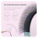 4D Premade Fan W Shape Eyelash Extensions - 0.07 D Curl 8-15mm Mix - Professional Self Fanning False Lashes for Makeup Supplies - Buy Online on GoSupps.com