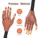 Adjustable Fake Model Hand for Acrylic Nail Practice - Nail Training Hand Kit with Nail File, Clipper, and 300pcs Tips - Ideal for Nails Art Beginners - Buy Online on GoSupps.com