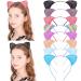 Beinou Glitter Cat Ears Headband 8 Pcs - Sparkly Hair Accessories for Girls and Women - Perfect for Daily Wear and Party Decoration - Buy Online on GoSupps.com