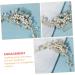 Housoutil 1pc Pearl Comb Hairpieces Rhinestone Headpiece Wedding Hair Comb Crystal Hair Clips Crystal Hair Comb Wedding Pearl Headpiece Rhinestone Hair Clips Sparking Hanfu Bride The Photo - Buy Online on GoSupps.com
