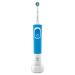 Oral-B 610498 Vitality 100 Crossaction Electric Toothbrush Rechargeable Blue Blue Single