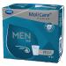 Molicare Premium Men Pad incontinence insert for men for bladder weakness V-shaped fit 2 drops 12x14 pieces 2 drops 168 pieces