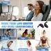 2 Pair Reusable Silicone Ear Plugs for Adults - Noise Cancelling Sleep Swimming Work Travel & Concerts (Black - Buy Online on GoSupps.com