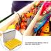 Shanrya Yellow Fishing Lure Container - Durable Polypropylene Preservation Box for Outdoor Fishing Hooks - Buy Online on GoSupps.com