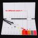 Watercolor Palette Folding Paint Tray with 33 Compartments, Thumbhole, and Brush Holders - White - Buy Online on GoSupps.com