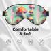 Dreamy Little Mushroom Adjustable Blackout Sleep Mask - Unisex Eye Mask for Travel Yoga & Naps - Buy Online on GoSupps.com