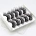 RN BEAUTY 3D False Eyelashes Set - Handmade, Ultra Light, Reusable | Synthetic Fibers & Mink Hair | Soft, Fluffy, Long Wispies for Volume | Makeup Eye Lash Extension - 5 Pairs (3D-C) - Buy Online on GoSupps.com