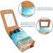 Travel Lipstick Organizer Case - Portable Makeup Bag with Mirror | Starfish Ocean Design for Beach Lovers - Buy Online on GoSupps.com