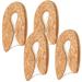 10 Pairs Transparent Heel Pad Silicone Heel Covers Women Heel Pad Pads for Heels Reusable Heel Cushion Women Shoe Accessories Silicon Heel Pads for Womens Shoes Heel Protector