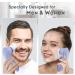 Rechargeable IPX7 Waterproof Facial Cleansing Brush - Electric Spin Exfoliator for Deep Cleansing & Blackhead Removal - Purple Face Scrubber & Massager - Buy Online on GoSupps.com