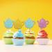 Set of 24 Teapot Cupcake Toppers Gold&Pink Glitter Afternoon Tea Cupcake Picks Teapot Cake Decorations for Tea Party/Baby Shower Party Supplies - Buy Online on GoSupps.com