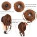 Messy Bun Hair Piece for Women Synthetic Messy Hair Bun Tousled Straight Hair Elastic Braided Chignon Hairpiece Rubber Band Scrunchie Ponytail Extensions for Women Fake Hair Accessories for Women Gi Sw37-24-27 - Buy Online on GoSupps.com