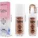 Highlighters Patting Powder Makeup Face Long Lasting Powder Light Illuminators Cosmetic Body Highlighter Powder Brown - Buy Online on GoSupps.com