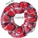 EGURS 10-Piece Christmas Hair Clips & Scrunchies - Red Checked Snowflake Elastic Hair Bands for Women & Girls - Buy Online on GoSupps.com