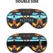 Airplane Cockpit Print Eye Mask | Unisex Soft Comfortable Light-Blocking Sleeping Mask Travel Essentials - Buy Online on GoSupps.com