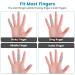 Ednyzakrn 10-Piece Finger Protection Set - Stretchy Bandages for Arthritis Injuries & Basketball - Gray Trigger Finger Covers - Buy Online on GoSupps.com