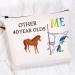 40th Birthday Cosmetic Bag Gift for Women - Stylish Beige Accessories for 40-Year-Olds - Buy Online on GoSupps.com