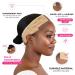 Lace Wig Grip Band by MILANO COLLECTION | Original Velvet Headband Holder for Seamless Lace Wig Transition | Nude One Size - Buy Online on GoSupps.com