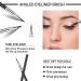 12 Pieces Angled Eyeliner Brushes - Lightweight & Fine Bent Angle for Precise Makeup Application - Buy Online on GoSupps.com