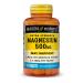 Mason Natural Magnesium 500 mg Extra Strength - Healthy Heart and Nervous System Improved Muscle Function and Recovery Essential Nutrient 100 Tablets Unflavor 100 Count