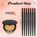 100 Pcs One-Way Make-Up Lip Brushes - Portable Lip Applicators & Concealer Brushes for Lips & Eyebrows | Premium Cosmetic Tools - Buy Online on GoSupps.com