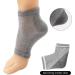 Moisturizing Gel Heel Socks - 6 Pairs for Dry Cracked Feet | Open Toe Spa Socks for Women and Men - 6 Colors - Buy Online on GoSupps.com