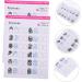 minkissy 12 Sheets Coloring Exercise Book Nail Art Supplies Nail Art Book Nail Art Training Kit Manicure Training Kit Nail Tech Supplies Nail Art Template Nail Art Tools Paper White - Buy Online on GoSupps.com