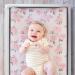Peanutshell Pink Floral Changing Pad Cover Set for Baby Girls - 2 Pack | Pink Roses & Ditsy Floral Design - Buy Online on GoSupps.com
