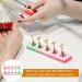 FOMIYES 3 Sets Fake Nails Nail Display Holder Nail Painting Stand Artificial Nails Display Holder Press on Artificial Nails Holder Display Stand Piece False Nails Manicure Easel Acrylic - Buy Online on GoSupps.com