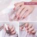 TBeautfave Glitter Pink & Purple Nail Varnish Pink Nail Polish Quick Dry Nail Polish Long Lasting Nail Polish Non-Toxic Nail Polishes No Need Cure Nail Gel Polish Nail Varnish Taro flash+Star flash - Buy Online on GoSupps.com
