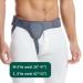 Adjustable Postoperative Inguinal Hernia Support Belt for Men - HeerTeaj Left & Right Side Relief - Buy Online on GoSupps.com