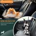 Adjustable Dog Seat Belt - 2 Pack Safety Harness with Reflective Stripes for All Breeds & Cars | Travel Essential - Buy Online on GoSupps.com