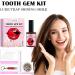 Crystals Teeth Decoration Kit - Tooth Gem Jewelry Set with UV Light for Glue Curing - International Shipping Available - Buy Online on GoSupps.com