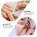 Healeved 1set Nail Polisher Nail Art Tool Inflatable Headband Nail Polishing Heads Nail Drill Grinding Tools Carbide Drill Bits Nail Tools Nail File Bits Pedicure Tungsten Steel Head - Buy Online on GoSupps.com