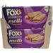 Foxs Milk Chocolate Viennese Biscuits 12 x 120g - Milk chocolate biscuits sandwich to have with your tea or coffee. Delicate biscuits make the perfect afternoon snack. - Buy Online on GoSupps.com